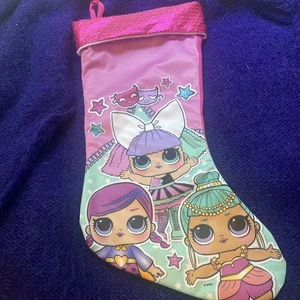 "Medias de Navidad sorpresa LOL rosa 18""" - Imagen 1 de 5