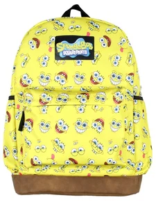 Nickelodeon SpongeBob Schwammkopf Face Expressions All Over Print Rucksack - Bild 1 von 6