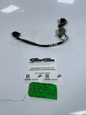 Arnés de cableado de luz trasera OEM 1997-2002 Dodge Ram 1500 2500 3500 56021369 Foto 1 de 4