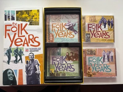 The Folk Years 8 CD Box Set Time Life SEALED - Image 1 of 2