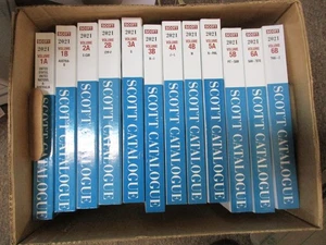 2021 Scott Kataloge Komplettsatz 12 Stück, gebraucht aber in gutem Zustand - Bild 1 von 1