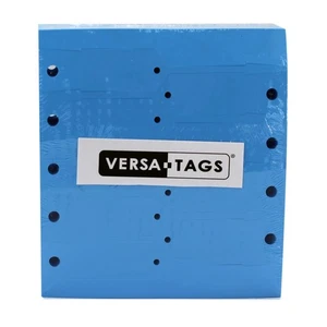 1000 Pack Blue Self-Locking Plastic Arrow Key Tags, Economical ID, Dealer - Picture 1 of 7