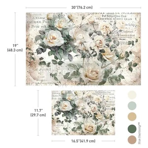 My Garden Whimsy | Juego de Fibra Decoupage Decoración | 2 Hojas | Rediseño con Prima - Imagen 1 de 3