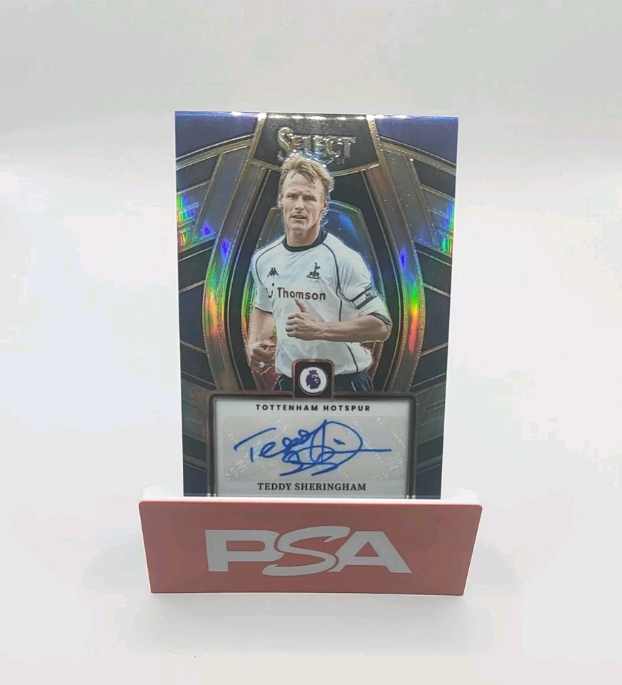 2023-24 Panini Select Premier League Teddy Sheringham Auto Tottenham - Image 1 of 3