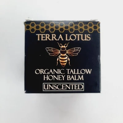 Terra Lotus Organic Grass-Fed Beef Tallow Balm with Raw Honey 2oz Unscented - Image 1 of 4