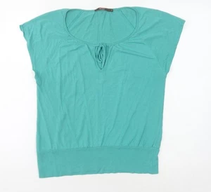 REISS Women's Green Basic T-Shirt, Size M - Picture 1 of 12