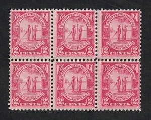 A Nice 1930 2¢ Charleston S.C. Mint Never Hinged w OG Block-of-6 -- Scott #683 ~ - Picture 1 of 1