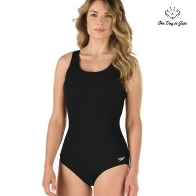 Speedo Solid Endurance One PieceBust 30, Waist 22, Hip 32.5 Size 22 - Image 1 of 4