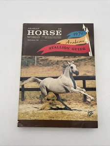 The Arabian Horse World Magazine January 1971 - Arabian Stallion Guide For 1971 - Picture 1 of 8