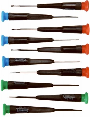 Precision Screwdrivers, 10-Pc. Set - 690 - Image 1 of 1