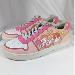 Mattel Barbie Damen Sneaker Retro Floral Rosa und Weiß Größe 10 - Bild 1 von 10
