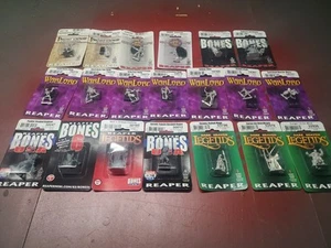 Reaper Minatures Lot 20 New, Bones and Metal, New Unpainted N - Picture 1 of 10