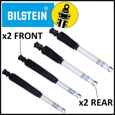Juego de amortiguadores delanteros y traseros Bilstein B8 5100 para Ram 2500 2014-2024 4x4 con elevación de 4-6" Foto 1 de 4