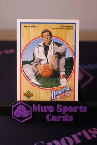 Jerry West Basketball Heroes 1991-1992 Upper Deck - Picture 1 of 2
