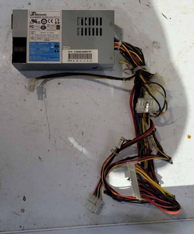 SEASONIC SS-250SU ACTIVE PFC 250W POWER SUPPLY (R3S1.6) - Image 1 of 4