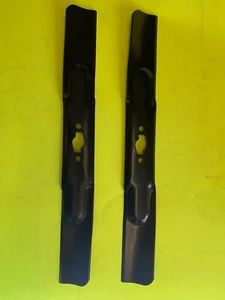 Pair 42'' blades for CUB CADET, TROY-BILT, MTD mowers 742P05528 742-05528 S hole - Picture 1 of 2