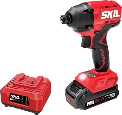 SKIL ID6720B-10 20V Brushless 1/4 In. Hex Impact Driver Kit - Image 1 of 4