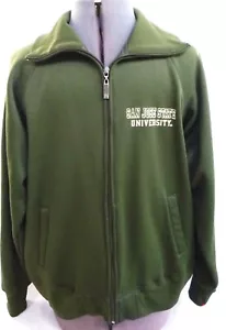 Cal-State San Jose Spartans-Athletic Warm Up Track Jacket-Jansport-Adult Small - Picture 1 of 7