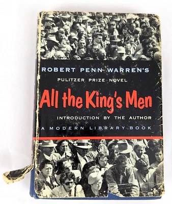 All the Kings Men by Robert Penn Warren 1953 Modern Library HCDJ  Fiction Novel - Image 1 of 4