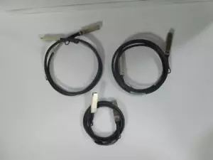 *Lot of 3* NetApp X6558-R6 QSFP-QSFP 2m SAS Cable - Picture 1 of 4