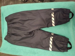 Skihose/gefütterte Matschhose Gr. 104/110 bonprix dunkelblau - Bild 1 von 2