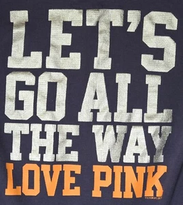 Victoria's Secret Pink Chicago Bears Langarmshirt Oberteil Medium für Damen  - Bild 1 von 10