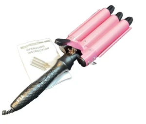 TLI Curler ferro ondulato tripla canna - rosa - Foto 1 di 1