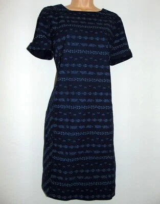 Nuevo con etiquetas Vestido Túnica Grunge Vaquero Suave Laura Ashley con Bolsillos, Precio de venta sugerido por el fabricante £75, Reino Unido 12  Foto 1 de 4
