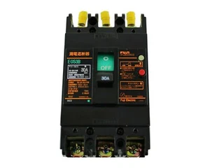 Fuji Électrique Terre Fuite Disjoncteur EG53B 30AC100-200-415V 3 Pôle 30 Amp - Picture 1 of 6