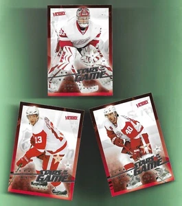 DETROIT RED WINGS SET! 08-09 Victory STARS OF THE GAME HASEK/DATSYUK/ZETTERBERG - Picture 1 of 2