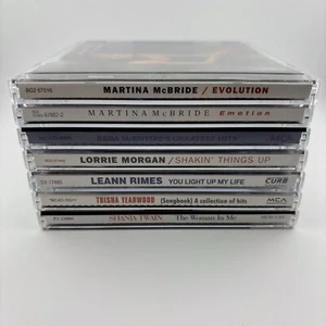 Women of Country Music Lot Of 7CD’s-Reba,SHANIA,Martina,Trisha,Leann,Lorrie - Picture 1 of 17