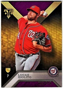 LUCAS GIOLITO - 2016 TOPPS TRIPLE THREADS AMETHYST RC /340 - Picture 1 of 2