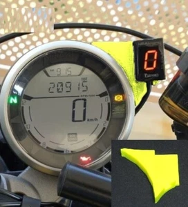 Green Position Mount Adapter Adaptor for GIpro Gear Indicator Ducati Scrambler - Picture 1 of 5