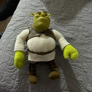 DreamWorks Shrek - Juguete de peluche Shrek Clip On’s - Cuerpo de felpa de cabeza dura  - Imagen 1 de 3