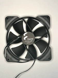 Fractal Design Aspect 140mm 14 PWM 1700 RPM / DC 12V 0.24A Case Fans Black - Picture 1 of 2