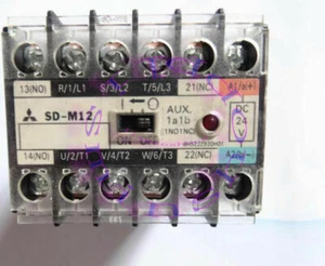 1PCS Mitsubishi SD-M12 DC24V Dc contactor New - Picture 1 of 1