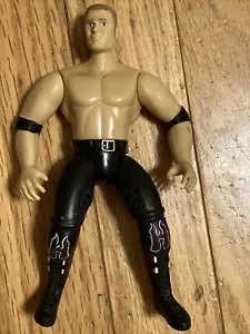 1997 Jakks Pacific Titan Sports WWF Bad Boys Triple H Wrestling Broken Pony Tail - Picture 1 of 3