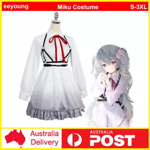 Project Sekai Colorful Stage Hatsune Miku Cosplay Costume Lolita Dress Halloween - Picture 1 of 14
