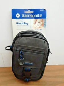 Samsonite 803BK Photo Bag 5-Pocket Small Camera Case w/ Shoulder Strap NEW! D5 - Picture 1 of 4