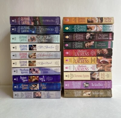 Stephanie Laurens Lot of 20 Cynster Series Avon Vintage Historical Romance Foto 1 de 4