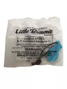 Little Brownie Bakers Charm Dangler Girl Scout Cookies I Love Samoas Zipper Pull - Picture 1 of 4