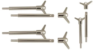 6x śruby pokrywy zaworu chrom silnika pasuje do Chrysler Dodge GM Ford - Zdjęcie 1 z 3