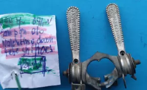 CAMPAGNOLO VALENTINO DOWN TUBE SHIFTERS LEVE BICI - Picture 1 of 13
