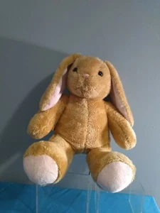 Build a Bear Rabbit Tan With Pink Ears and Nose 15" Excellent Condition - Picture 1 of 12