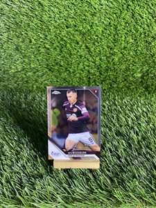 TOPPS SPFL CHROME 2021 - 22  CARD  BEN WOODBURN    HEARTS  #41 Base Card