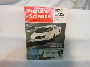 POPULAR SCIENCE Magazine OCTOBER 1969 A look at the 1970 Cars' Specs/Photos - Picture 1 of 3