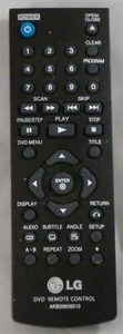 LG AKB33659510 Original DVD Remote Control Tested - Picture 1 of 2