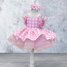 Cartoon dress Baby girl doll dress Party dress, Pink dress, halloween costume Ou