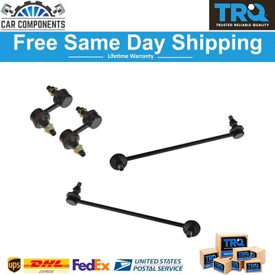 TRQ conjunto de elos de barra oscilante dianteira e traseira para 1999-2005 Chrysler Sebring Dodge Stratus - Imagem 1 de 4