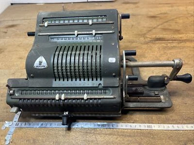 N.1 Machine À Calculer Brunsviga Germany L 41  Cm 12,6 Kilos - Photo 1/4